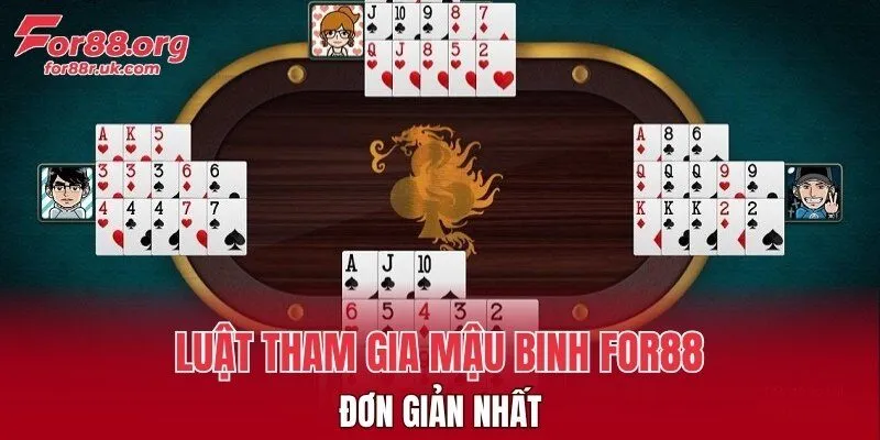 Luật tham gia Mậu Binh FOR88 đơn giản nhất